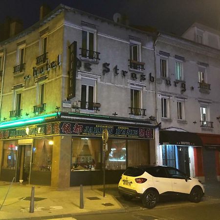 Hotel De Strasbourg Aulnay-sous-Bois Exterior foto
