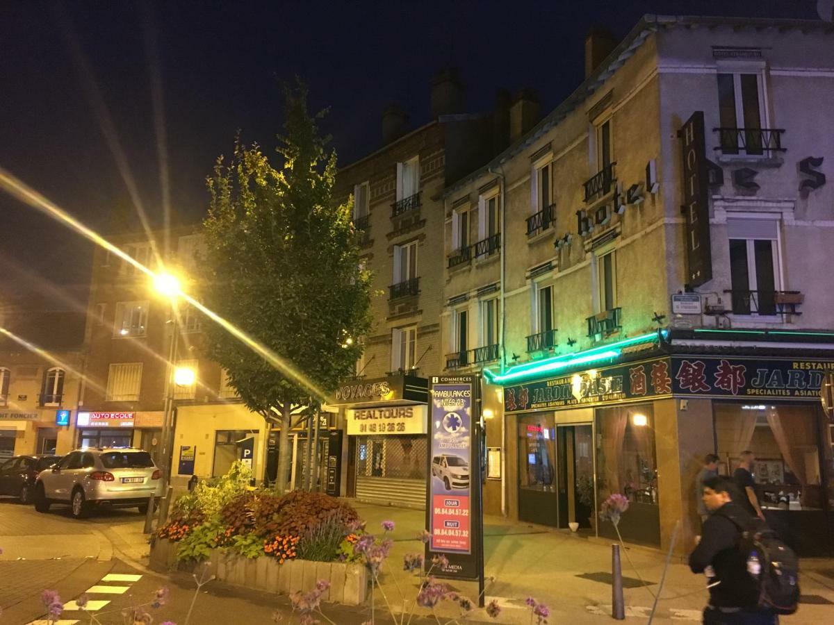 Hotel De Strasbourg Aulnay-sous-Bois Exterior foto